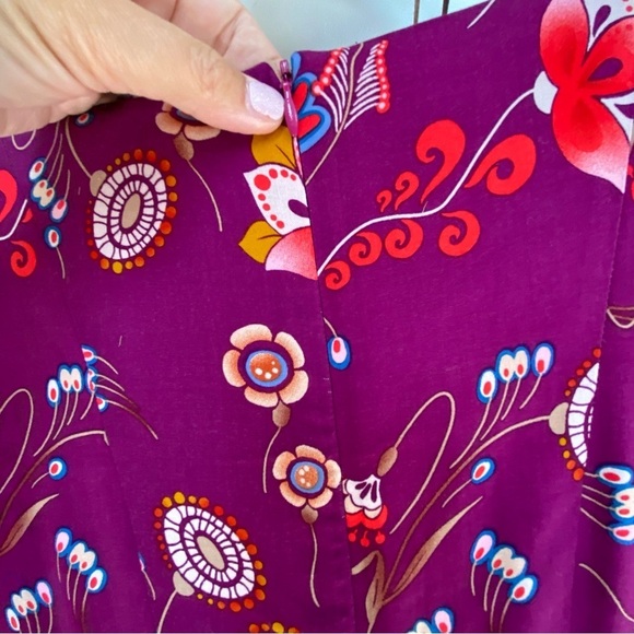 NEW Made in Canada Enchanting boho Gypsy maxi dress folk prairie WESTERN vibes - Picture 9 of 12